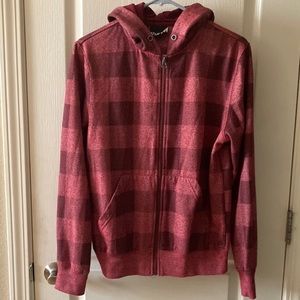 Vurt Red Plaid Hoodie